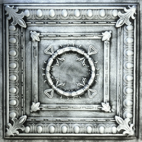 R47 STYROFOAM CEILING TILE 20X20 - ANTIQUE SILVER ...