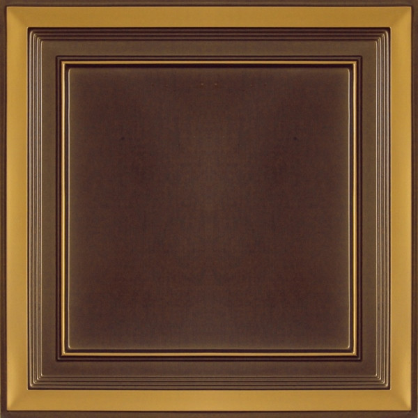 D233 Pvc Ceiling Tile 24x24 Glue Up Drop In Antique Rose
