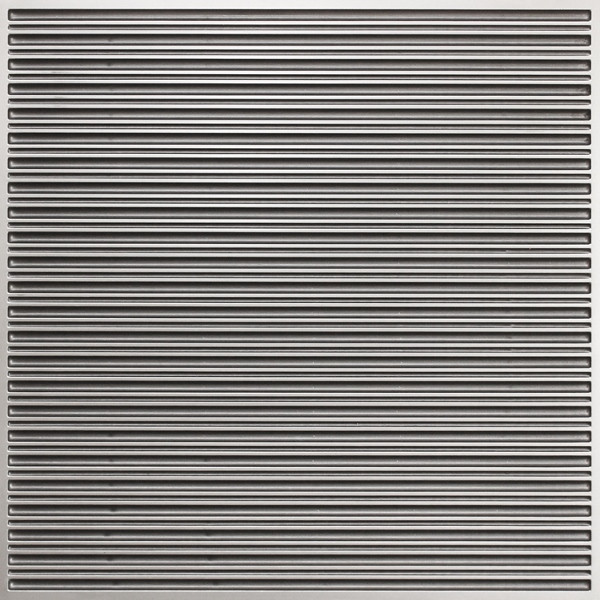 D251 Pvc Ceiling Tile 24x24 Glue Up Drop In Antique Silver
