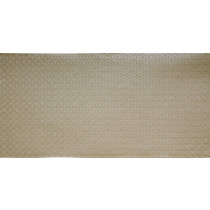 FAUX TIN PVC BACKSPLASH ROLL WALL COVERING - WC20 - CREAM PEARL 25'x2'