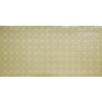 FAUX TIN PVC BACKSPLASH ROLL WALL COVERING - WC80 FLEUR DE LIS - CREAM PEARL 25'x2'