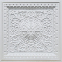D215 PVC CEILING TILE 24X24 DROP IN - WHITE PEARL