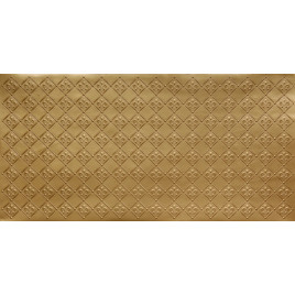 FAUX TIN PVC BACKSPLASH ROLL WALL COVERING - WC90 - BRASS 25'x2'