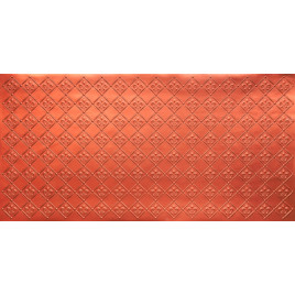 FAUX TIN PVC BACKSPLASH ROLL WALL COVERING - WC90 - COPPER 25'x2'