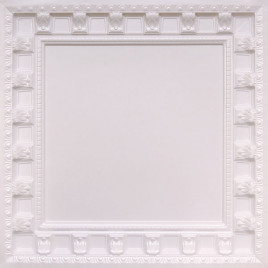 D236 PVC CEILING TILE 24X24 DROP IN - WHITE PEARL