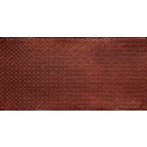 FAUX TIN PVC BACKSPLASH ROLL WALL COVERING - WC20 - ANTIQUE COPPER 25'x2'