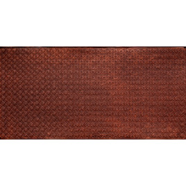 FAUX TIN PVC BACKSPLASH ROLL WALL COVERING - WC20 - ANTIQUE COPPER 25'x2'