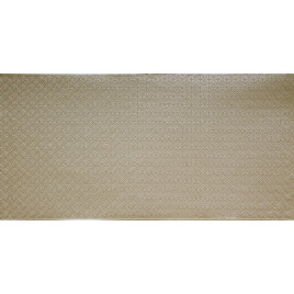FAUX TIN PVC BACKSPLASH ROLL WALL COVERING - WC20 - CREAM PEARL 25'x2'