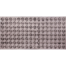 FAUX TIN PVC BACKSPLASH ROLL WALL COVERING - WC80 FLEUR DE LIS - ANTIQUE SILVER 30'x2'